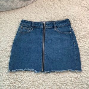 PacSun Jean Skirt